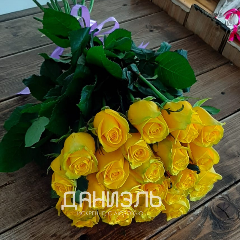 Букет желтых роз «Таити»