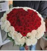 Букет роз «Сердце любимой»