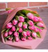Букет розовых тюльпанов «Розовые грезы»