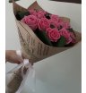 Букет розовых роз «Розетта» 2
