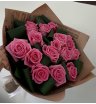 Букет розовых роз «Розетта»