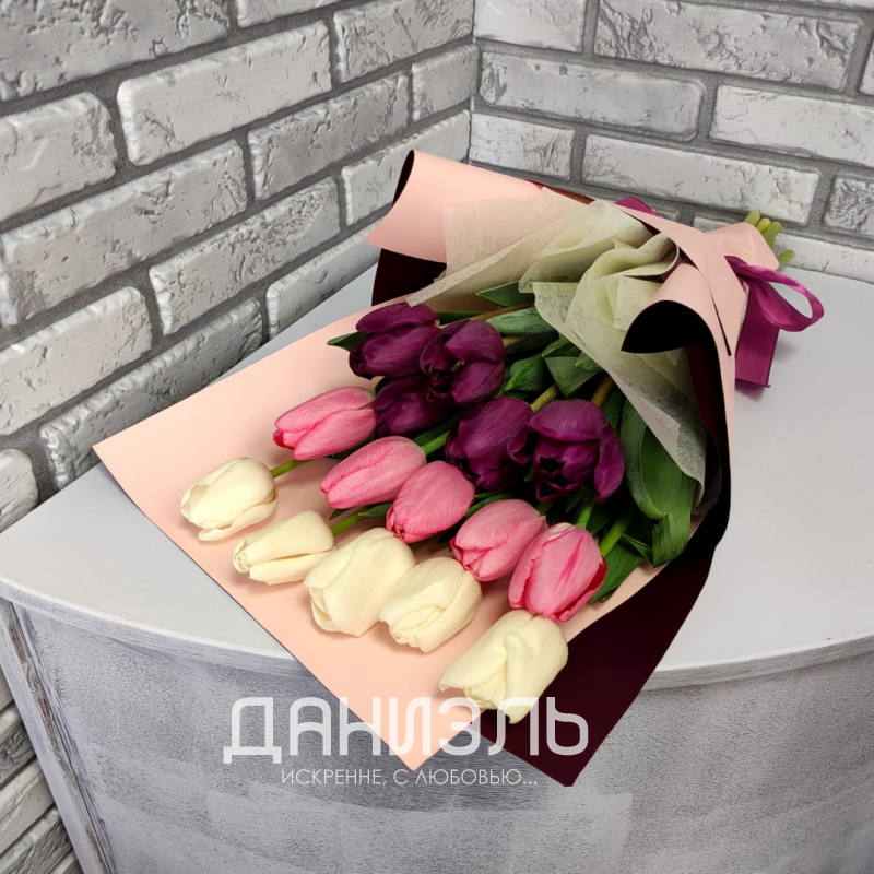 Букет «Восхитительные тюльпаны» 2